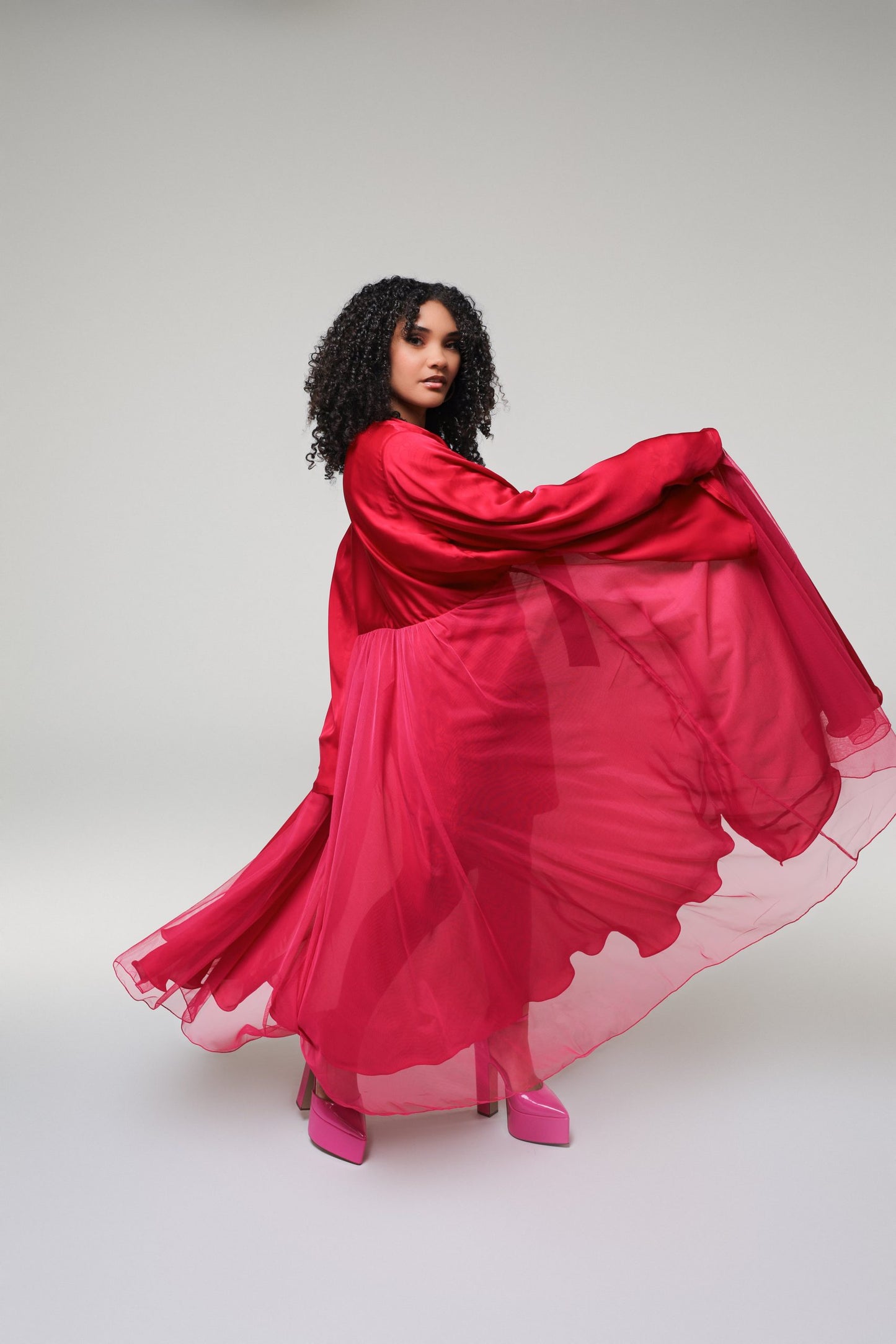 SATIN AND TULLE