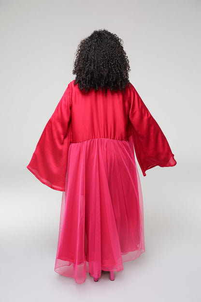 SATIN AND TULLE