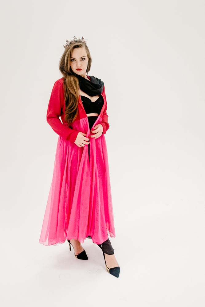 SATIN AND TULLE