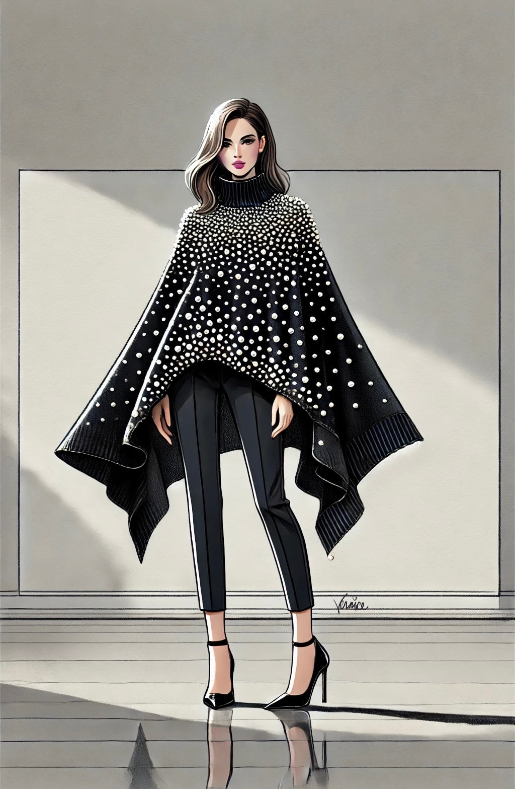 Poncho of Pearls